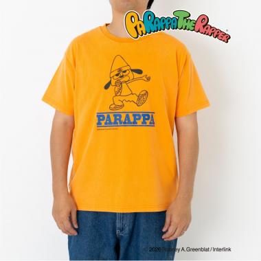 【親子リンク】【パラッパラッパー】カラーワイド配色ロゴTシャツ