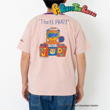 【親子リンク】【パラッパラッパー】リンガー配色Tシャツ