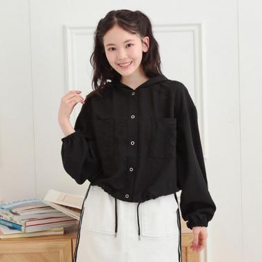 ショート丈ブルゾン