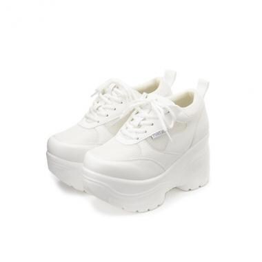 【軽量】厚底スニーカー