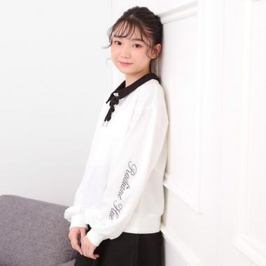 【セットアイテム】ミニ裏毛レースアップ＋キュロットパンツ