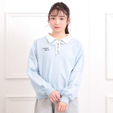 【セットアイテム】ミニ裏毛レースアップ＋キュロットパンツ