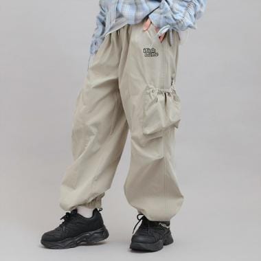 ギャザーポケットパンツ