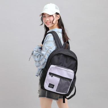 【容量約23L】バイカラーメッシュリュック