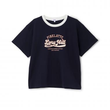 【別注】ロゴプリントリンガーTシャツ