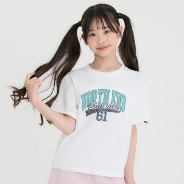 【別注】カレッジナンバー発砲プリントTシャツ