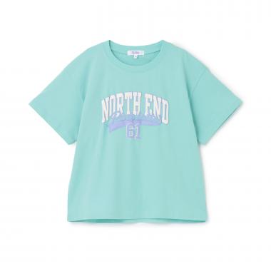 【別注】カレッジナンバー発砲プリントTシャツ