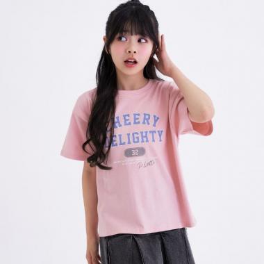【デイリープライス】【綿100%】カレッジプリント半袖Tシャツ