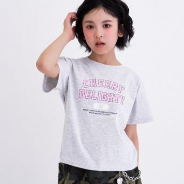 【デイリープライス】【綿100%】カレッジプリント半袖Tシャツ