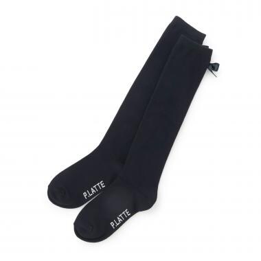 バックリボンハイソックス