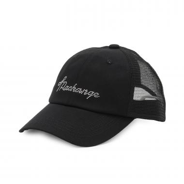 リボンストーンメッシュキャップ