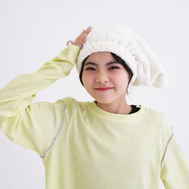 【SWIM】ラベルねじり型タオルキャップ