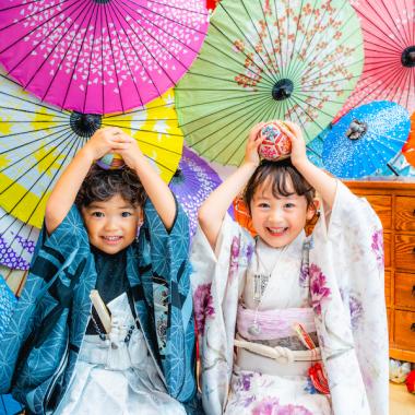 七五三プラン(和装2名様) (100カット) (平日) ～2026/6/30