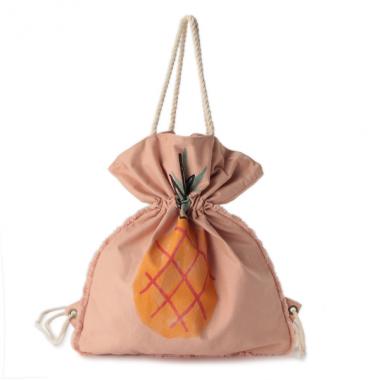 【リュック】【オーシャン&グラウンド】 パイナップルナップサック