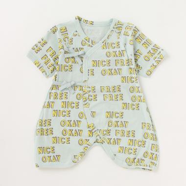 【肌着】【オーシャン＆グラウンド】コンビ肌着Good Words