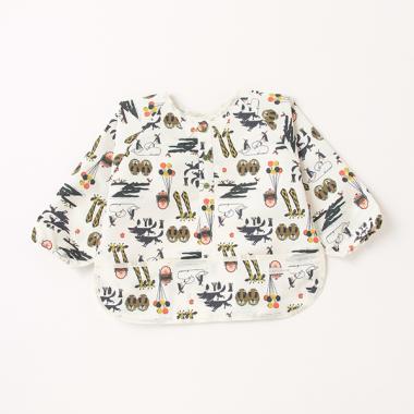 【スタイ】【オーシャン＆グラウンド】BOYS袖あり食事エプロン