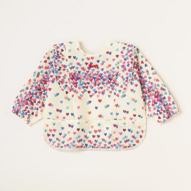 【スタイ】【オーシャン＆グラウンド】GIRLS袖あり食事エプロン