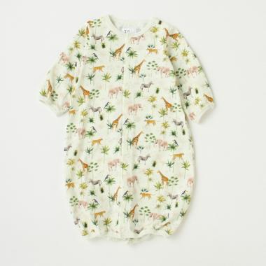 【カーバーオール/ロンパース】【オーシャン＆グラウンド】BOYS総柄2WAYドレス