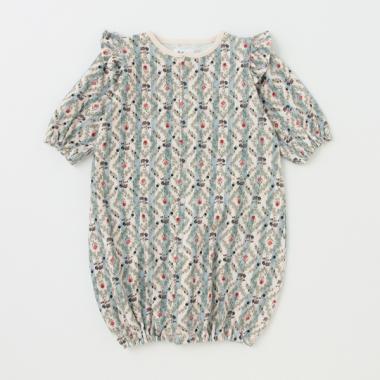 【カーバーオール/ロンパース】【オーシャン＆グラウンド】GIRLSソウガラ2WAYドレス