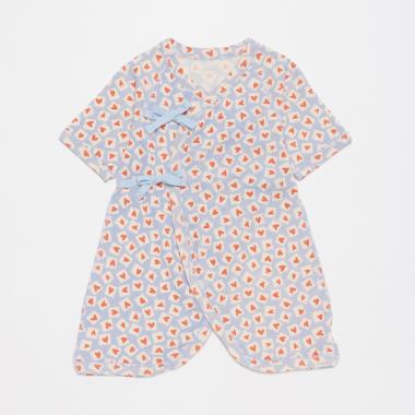 【オーシャン＆グラウンド】コンビ肌着 Tile Heart