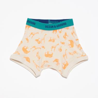 【オーシャン＆グラウンド】ボクサーパンツ Animal Stamp