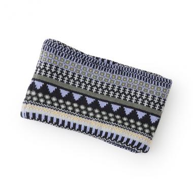 【ネックウォーマー】【オーシャン＆グラウンド】ニットウラボアマルチパターンネックウォーマー