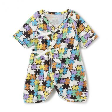 【肌着】【オーシャン＆グラウンド】コンビ肌着 Puzzle