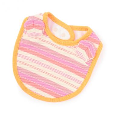 【LaStella】ボーダー耳つきスタイ