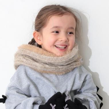 【オーシャン＆グラウンド】ケーブルアミリバーシブルスヌード