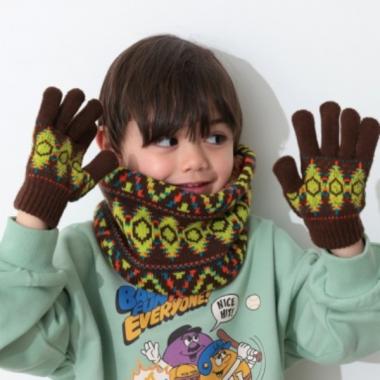 【オーシャン＆グラウンド】ソウガラニット手袋