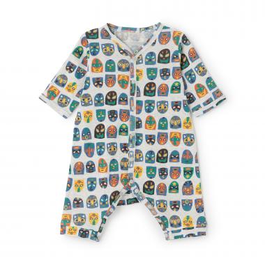 【オーシャン＆グラウンド】長袖ロンパス Mask