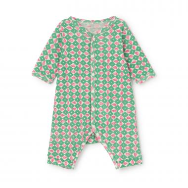 【オーシャン＆グラウンド】長袖ロンパス Diamond Heart