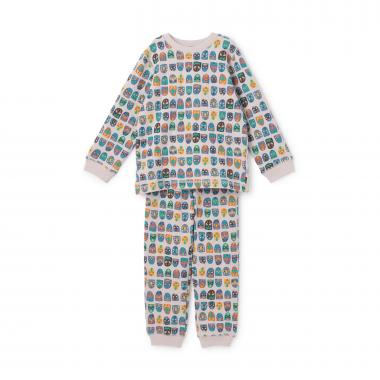 【ルームウェア/パジャマ】【オーシャン＆グラウンド】BOY'Sニットキルトパジャマ