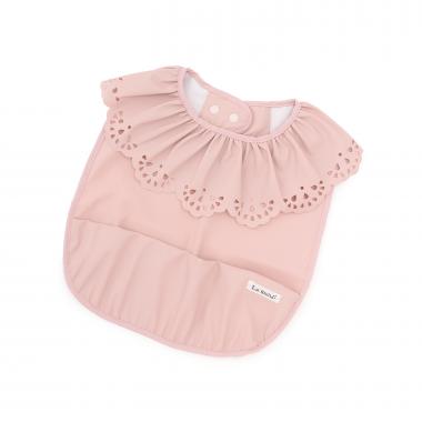 【LaStella】フリルカラー食事用エプロン