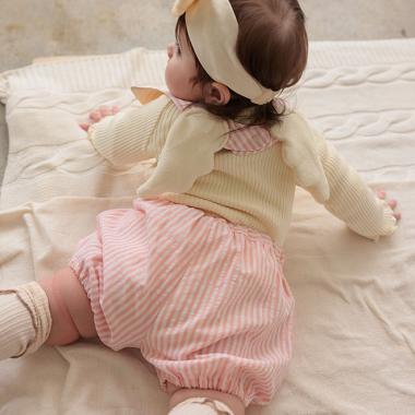 【BOX付】【LaStella】天使の羽スタイ&ブルマギフトBOXSET