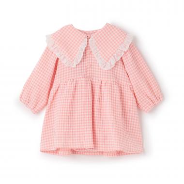 【LaStella】フリルカラースカートロンパス