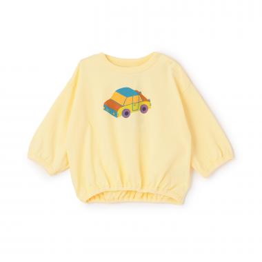 【LaStella】カラフルカーBIGシルエットロンT