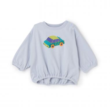 【LaStella】カラフルカーBIGシルエットロンT