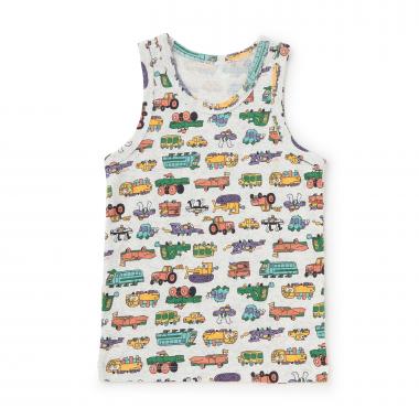 【オーシャン＆グラウンド】タンクトップ FUNNY CAR