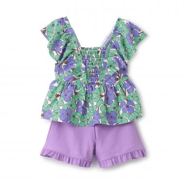 【SWIM】【オーシャンアンドグラウンド】フリルショルダーセットアップ水着