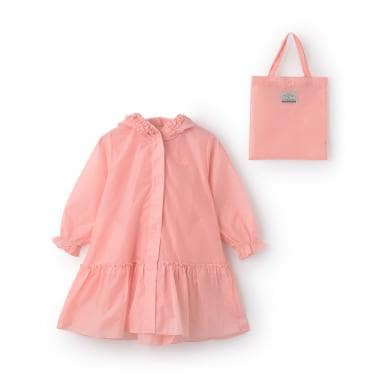 【オーシャン＆グラウンド】フリルレインコート