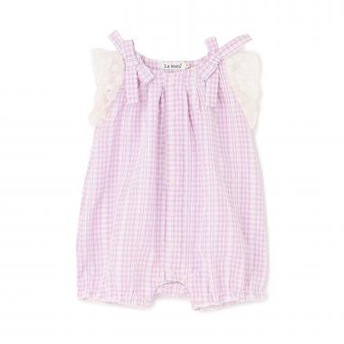 【LaStella】リボンギャザーロンパス