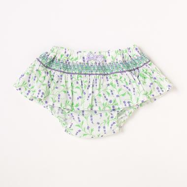 Bell Flower スモッキングカバーパンツ