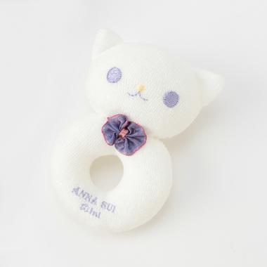 ネコモチーフリングラトル【日本製】