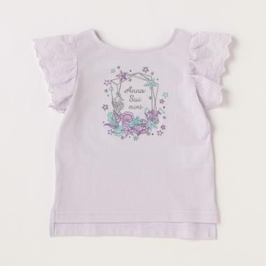 シェル刺しゅう半袖Tシャツ