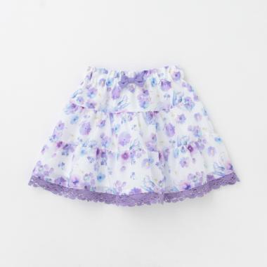 【リンク】スワン花総柄スカート