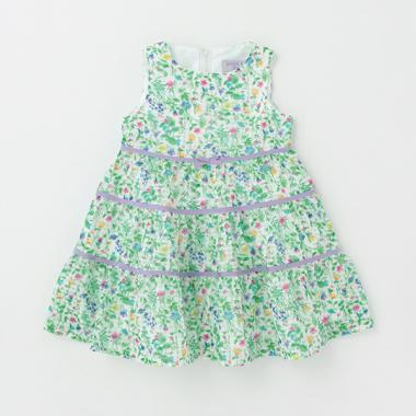 【リンク】ボタニカル柄ワンピース