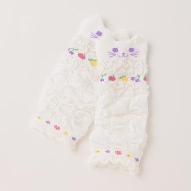 ネコ耳ベビーレッグウォーマー【日本製】