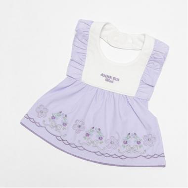 お花刺繍スタイ