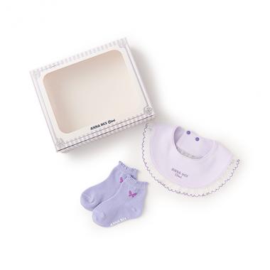 【BOX付】ボックスつきスタイ＆靴下セット